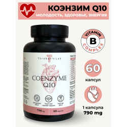 Коэнзим Q10 комплекс витаминов группы B, 60 капсул